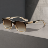 Severin Square Sunglasses - Tortoiseshell Brown