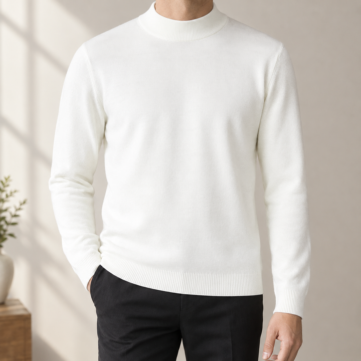 Alphonse Mock Neck Sweater