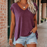 Florence Relaxed T-Shirt - Red