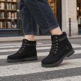Vinci-Capri Lace-Up Boots - Black