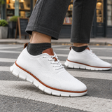 Colonna Knit Sneakers - White