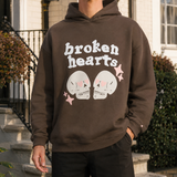 Baudouin Graphic Hoodie - Brown
