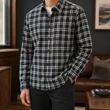 Augustus Plaid Shirt - Black