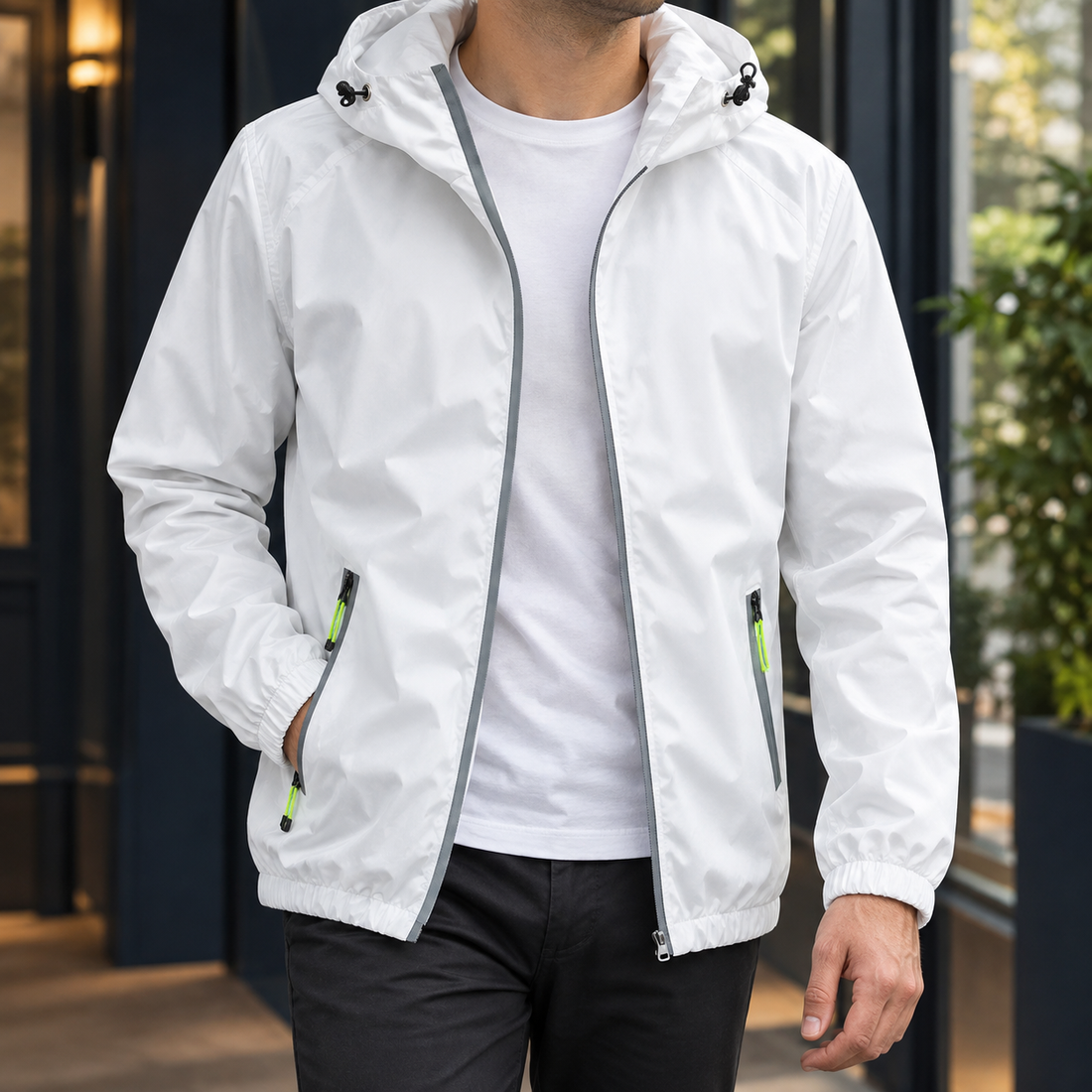 Oliver Reflective Jacket - Reflective White