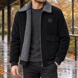 Dorian Fleece-Lined Jacket - Black