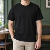 Fintan Crewneck T-Shirt - Black