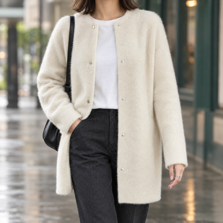 Lillian Brushed Cardigan