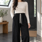 Maxine-Claire Wide-Leg Sweater - Black