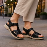 Carlotti Orthopedic Sandals - Black