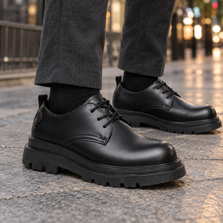 Corleone-Lucca Chunky Derby Shoes