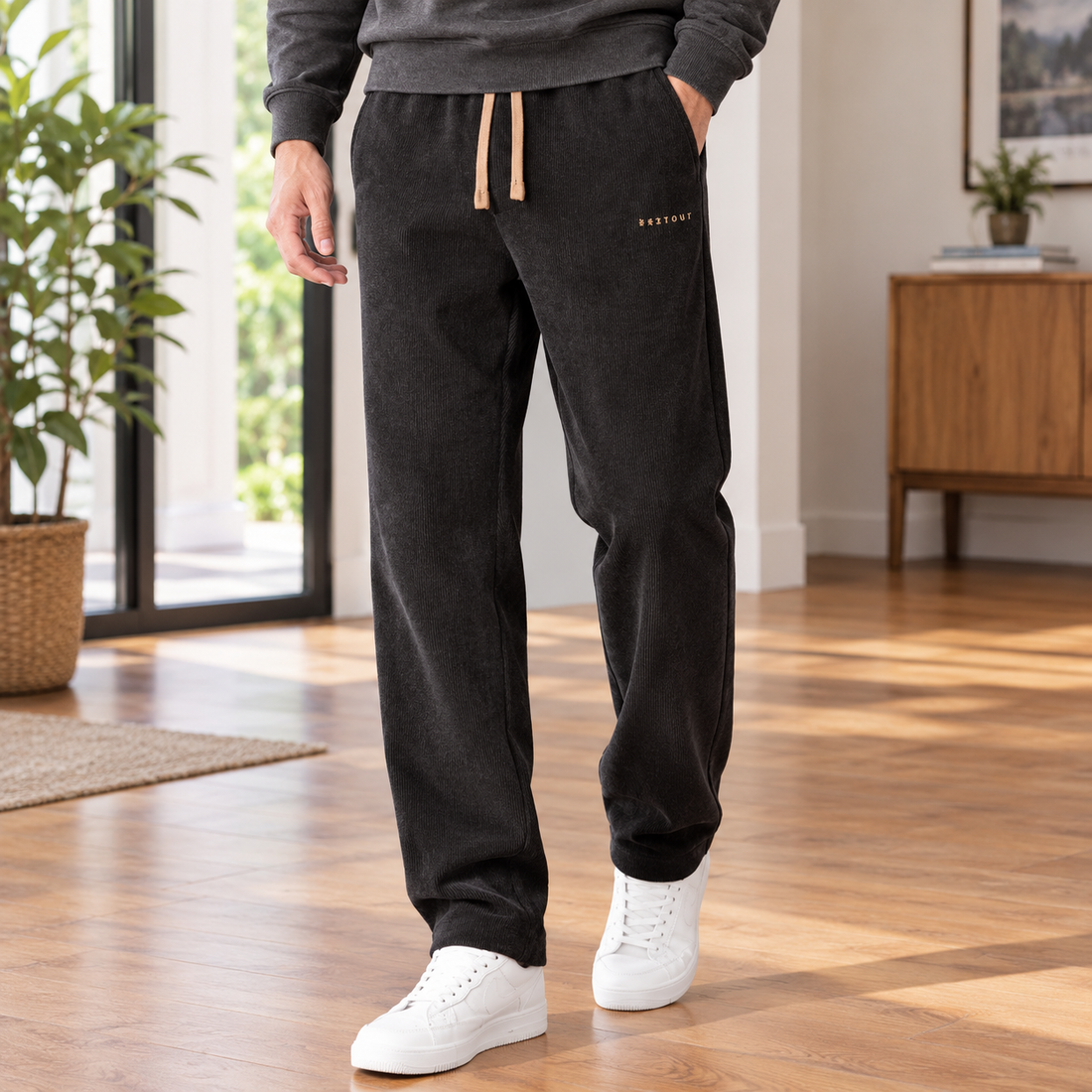 Stephen Relaxed Pants - Black