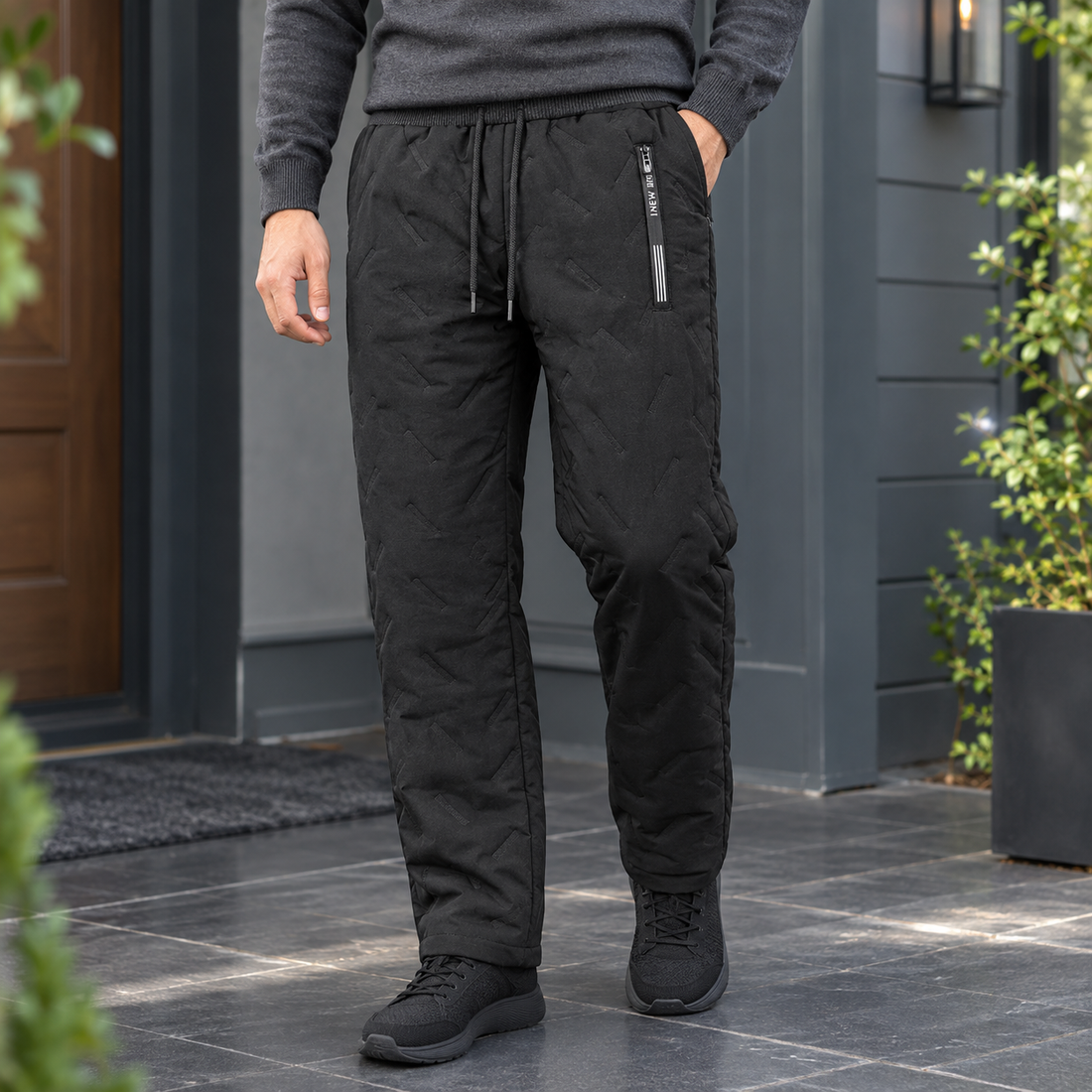 Valentin Cashmere Pants - Black