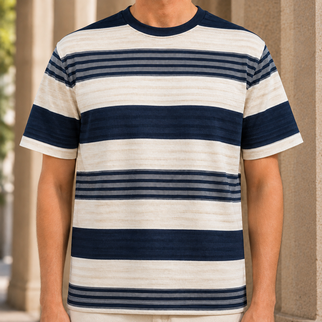 Knox Relaxed T-Shirt - Blue