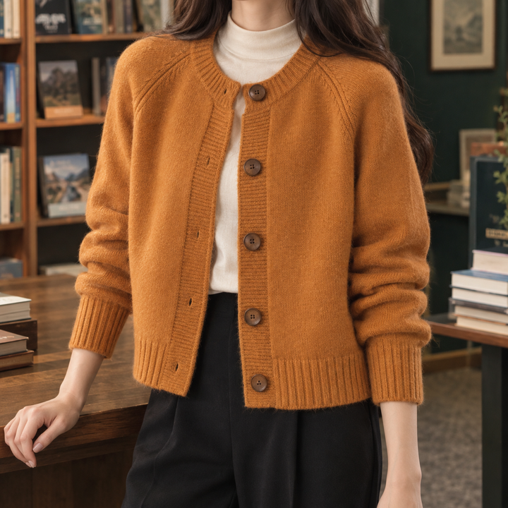 Lauren Round Neck Cardigan