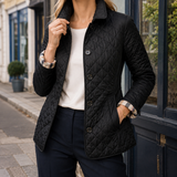 Matilda-Claire Quilted Jacket - Black