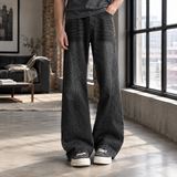 Oliver Wide Leg Jeans - Black