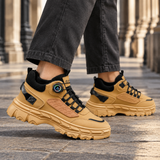 Bellagio-Arezzo Chunky Sneakers - Tan