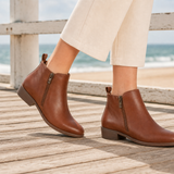 Conti Orthopedic Ankle Boots - Brown