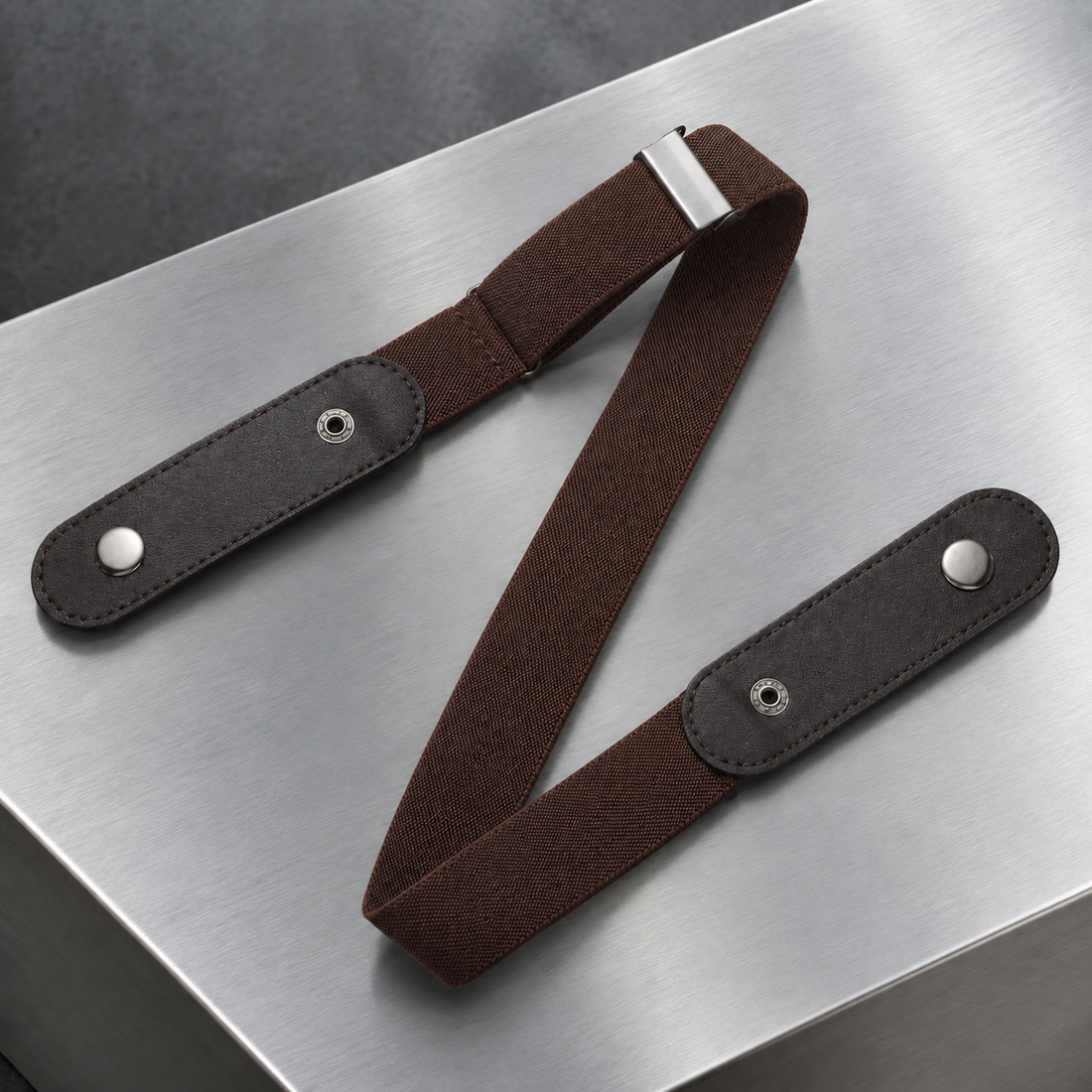 Isernia Elastic Belt - Brown