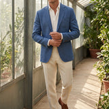 Sterling Relaxed Blazer - Blue