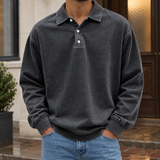 Oliver Relaxed Polo - Black