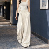 Kara-Kate Wide Leg Pants - Off-white