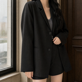 Amalia-Claire Relaxed Blazer - Black