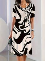 Anouk Printed Dress