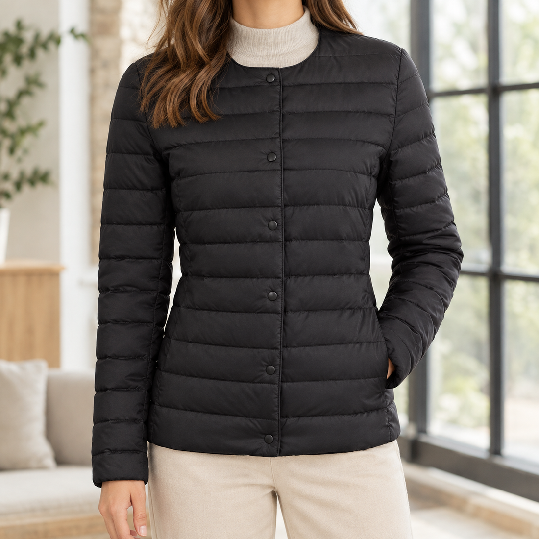 Bettina-Louise Quilted Jacket - Black