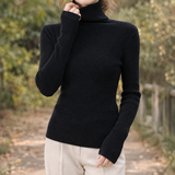 Valerie-Sage Turtleneck Sweater - Black