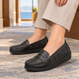 Badoer-Milano Cutout Loafers - Black