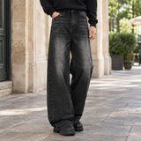 Wyatt Wide Leg Jeans - Black