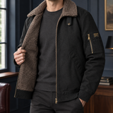 Marco Bomber Jacket - Black