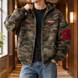 Wyatt Embroidered Jacket - Camouflage