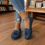 Firenze Tassel Loafers - Blue
