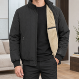 Harlan Stand Collar Jacket - Black