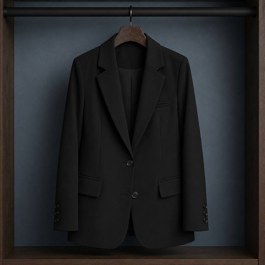Cecily Tailored Blazer - Black