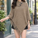 Sabina-Pearl Turtleneck Sweater - Khaki
