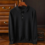 Zamora Knit Polo - Black