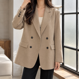Arabelle-Elise Relaxed Blazer - Khaki