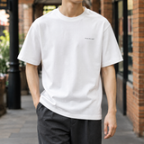 Audric Relaxed T-Shirt - White (plain)
