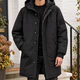 Florian Hooded Jacket - Black
