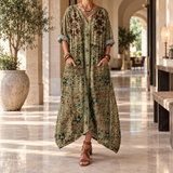 Nina-Jane Oversized Dress - Green