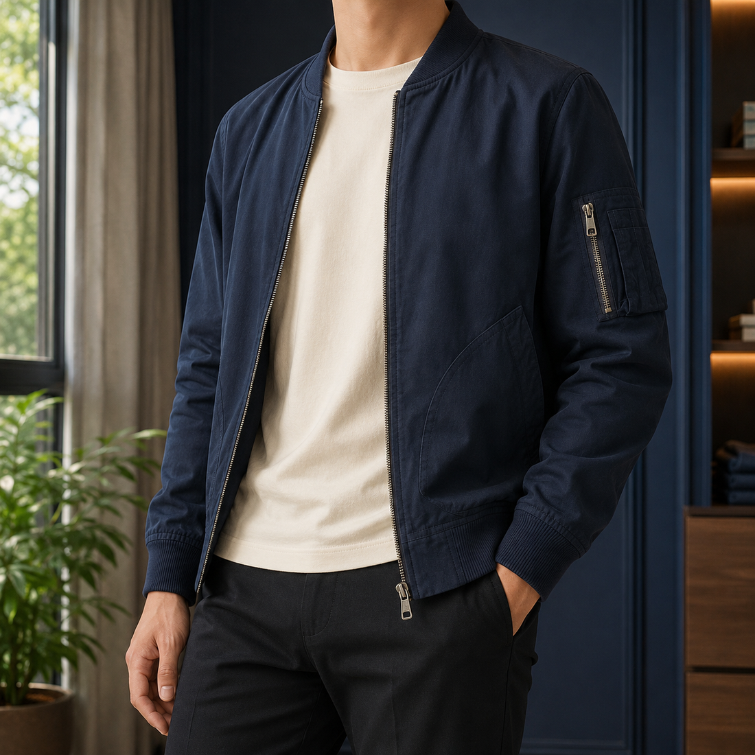 Clovis Utility Bomber - Navy
