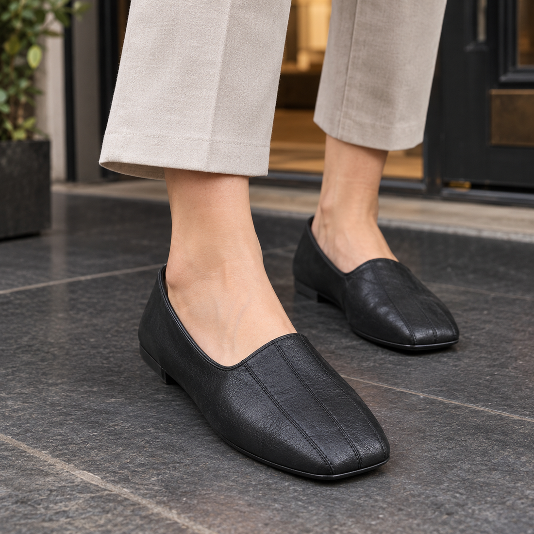 Bentivoglio-Napoli Slip-On Loafers - Black