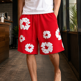 Romano Relaxed Shorts - Red