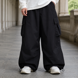 Wyatt Baggy Snowboard Pants - Black