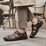 Matteo Fisherman Sandals - Marron