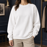 Candela Crewneck Sweater - White