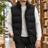 Herbert Puffer Vest - Black